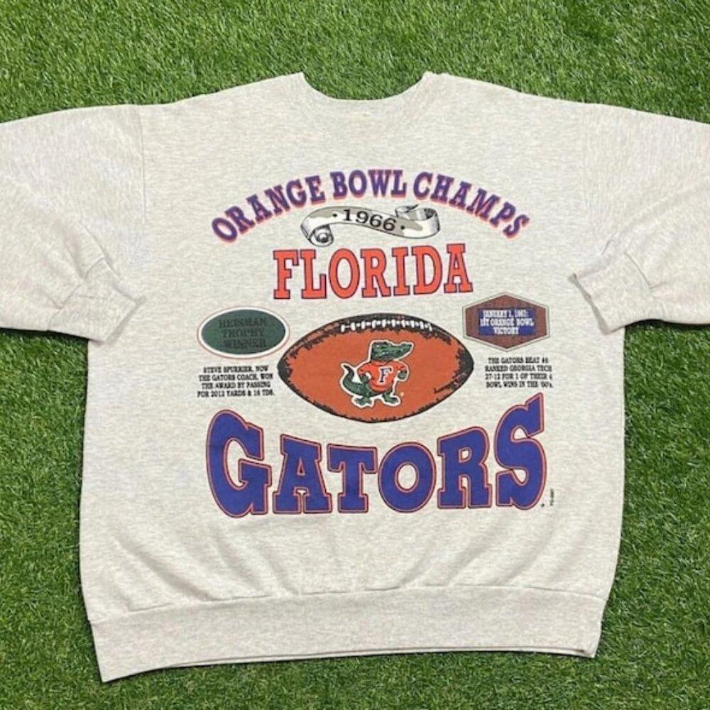 Gators University Of Florida Orange Bowl Champs Crewneck Sweatshirt